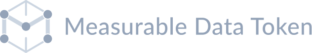 The logo of Measurable Data Token